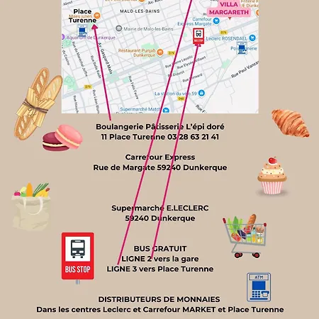 Apartmán Souplex Laverie Jardin Parking Margareth *