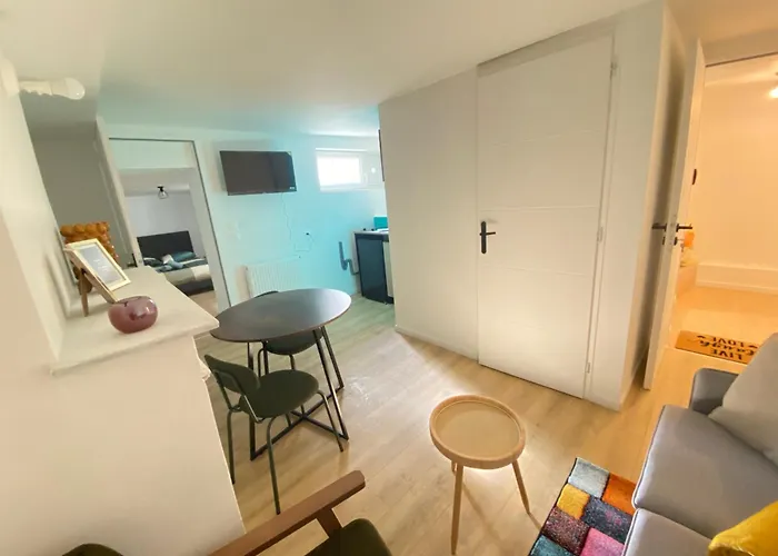 Appartamento Souplex Laverie Jardin Parking Margareth *